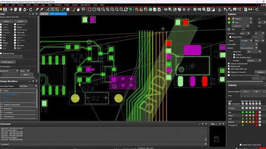 25 使用Cadence17.4 allegro教学PCB规则设置和布线演示
