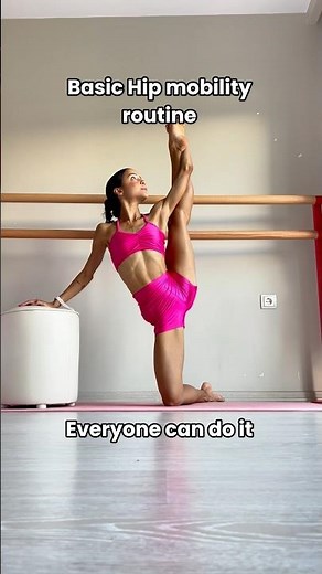 Routine to be flexible and open the splits - EASY