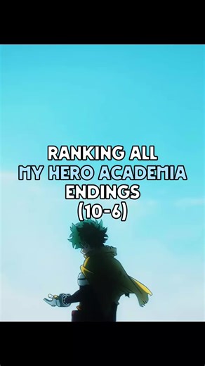 Part 2 | Ranking all My hero academia endings #animefyp #animetiktok #animeopening #myheroacademia #mha