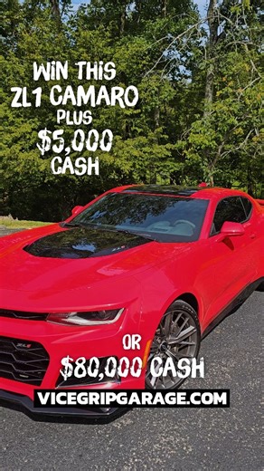 You're running out of time! 👀 . . . #camaro #cash #vicegripgarage | Vice Grip Garage