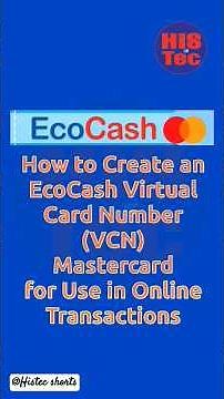 How to create an Ecocash MasterCard VCN