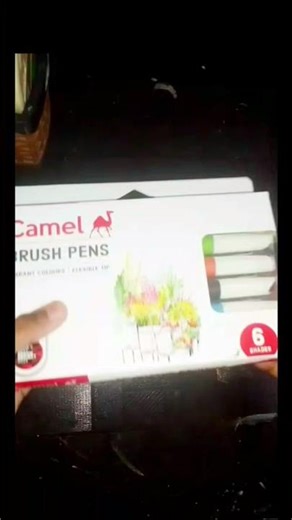 camel brush pen opening#