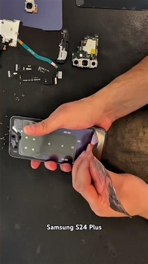 Samsung Galaxy S24 Plus Display wechseln! 📱🛠️ Handy Reparatur Aachen #shorts