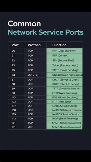 Network Service Port