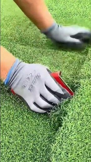 Precision Cutting for Artificial Grass | Installation Details #artificialgrass