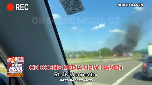 🚨🔥Auto Fire | Rt-40 Connector | North Haven🔥🚨 Auto Fire Sent in around in around 4:30 PM 06/25/2025- Reportedly near exit 10 on the Rt-40 Connector in North Haven. Will update if we get more info. 📸 (Viewer Cams) | On Scene Media New Haven County