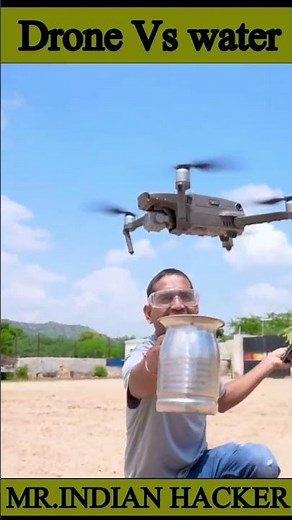 Drone की water-proof Testing #mrindianhacker #mrindianhackershorts @mr indian hacker#mrbeast