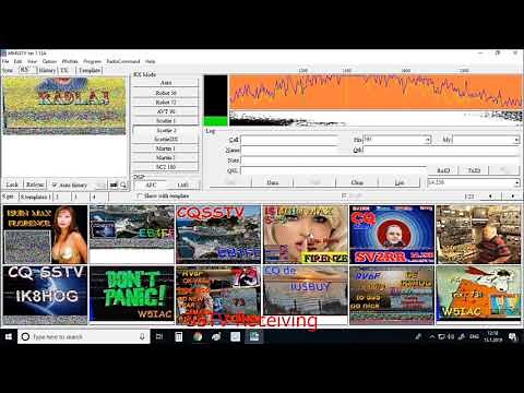 How to receive and decode SSTV and Weather Fax signals only with PC