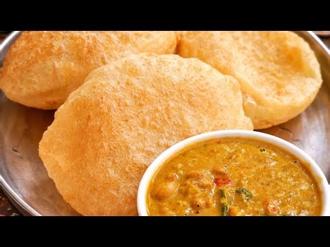 Puri chana masala | puri recipe | chana masala.