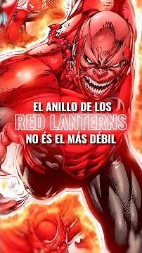 The WEAKEST ring? The Red Lantern Corps explained #dccomics #greenlantern #comics