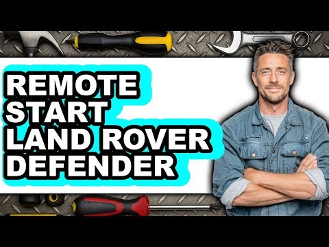 How to Remote Start Land Rover Defender (only Way)