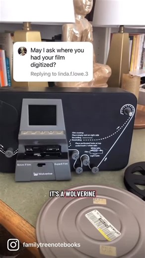 Carly Morgan | Digitizing home movies yourself #8mm #super8 #homemovies | Instagram