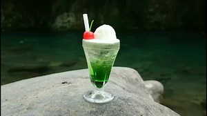 只今、ミニクリームソーダ食品サンプル製作体験開催中です！ #サンプルビレッジいわさき#推し色#推し活#食品サンプル#CapCut