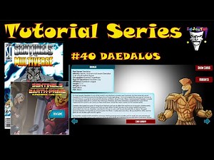 Tutorial Series For Sentinels of the Multiverse Hero #40 DAEDALUS