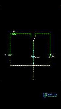 Why a Capacitor Doesn’t Charge Instantly ⚡RC Charging &Discharging Explained! #electricalengineering