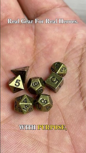 Legendary Dice for D&D Players