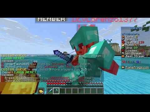 more sword pvp on flames server