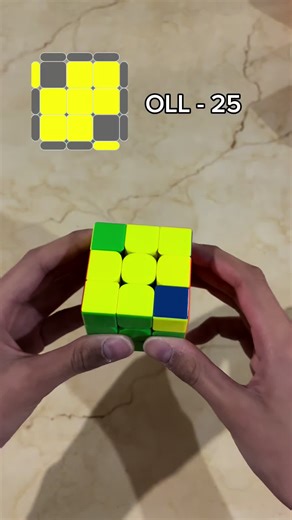 Let’s solve OLL - 25 #rubiks #speedcuber #tutorials #cfopmethod #bestcube2026