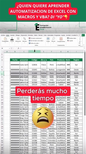Atajo para ordenar datos y ajustar celdas con solo 4 clics 😊📌 — ¡Tu tabla lista en segundos! Ideal para reportes, bases de datos, inventarios o cualquier lista que necesite orden y limpieza visual. ✅ Pasos rápidos para lograrlo: Seleccioná tu rango de datos Clic en Inicio > Ordenar y filtrar > Ordenar de A a Z (o Z a A) Luego, sin deseleccionar, hacé clic en Inicio > Formato > Ajustar ancho de columna automáticamente ¡Listo! Tus datos están ordenados y las celdas ajustadas para que todo se vea