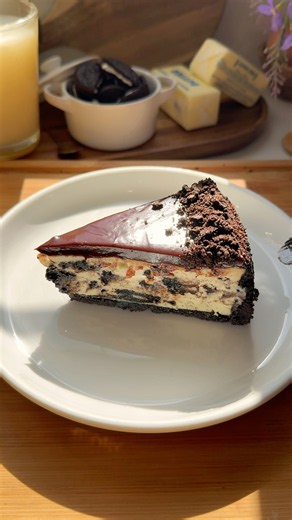 Oreo cheesecake recipe🍫🍰✨