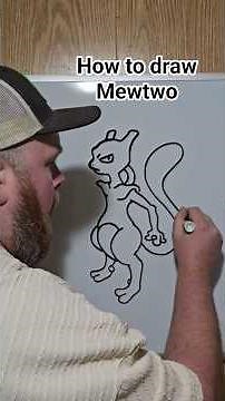 how to draw Mewtwo