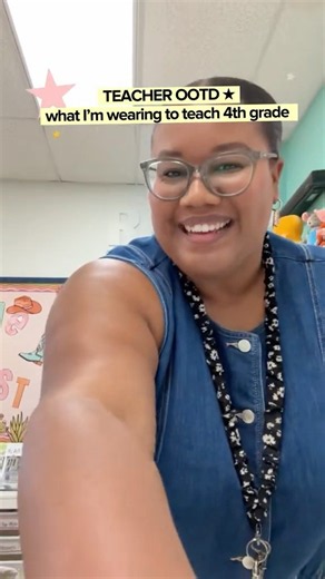 Teacher OOTD 🍎 | What I’m Wearing to Teach 4th Grade! #Shorts