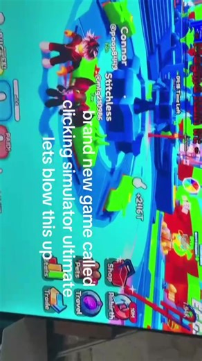 Go check out clicking simulator ultimate #fyp #roblox #tapping #clickingsimulatorultimate #sab