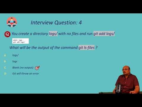 15 Git MCQs Explained 🔥 | Files vs Folders, git status, git ls-files (Interview Questions)