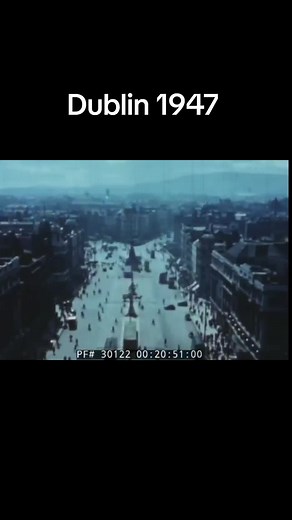 Exploring Dublin's History Through Street Photography in 1947