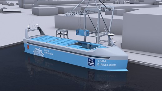 Yara Birkeland | The first zero emission, autonomous ship | Yara International