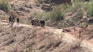 Fire crews from several Valley cities respond to mountain rescues on Saturday