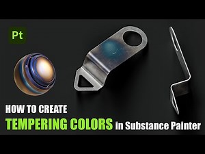 How To Create Tempering Colors in Substance Painter
