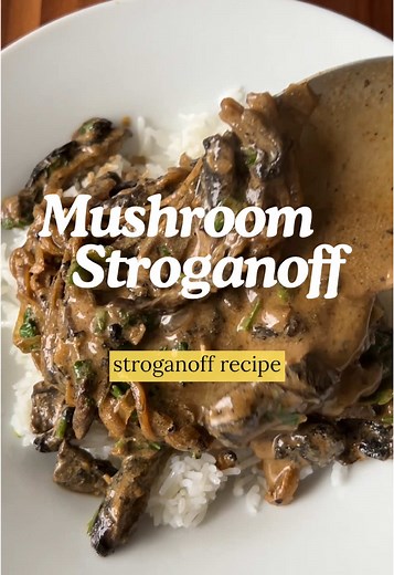 Delicious 20-Minute Portobello Mushroom Stroganoff