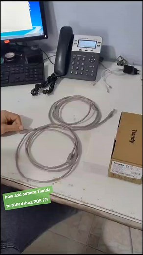 How to Add Tiandy Camera to Dahua NVR Using POE