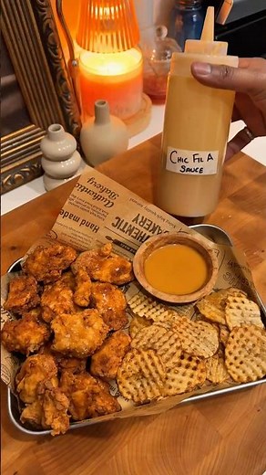 THE SECRET TO CHICK-FIL-A AT HOME! 😱🍗🍟 #chicken #cooking #chickfila #viral #recipe