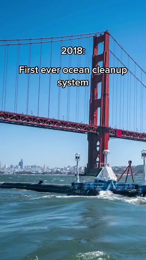 Boyan Slat: “Let this mark the beginning of the end for the Great Pacific Garbage Patch.” #theoceancleanup #sciencetok