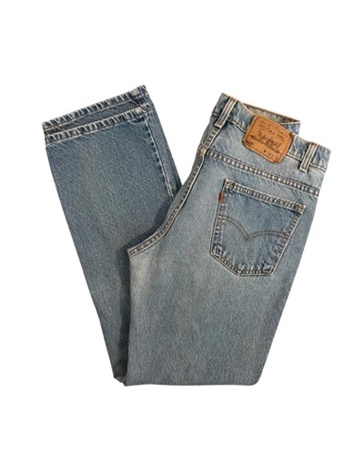 W32" L30.5” 517 Levi's Vintage Jeans: 90s USA Orange Tab, Faded Medium Stonewash (32" Measured Waist = Modern Women’s Size 29/30) - Etsy
