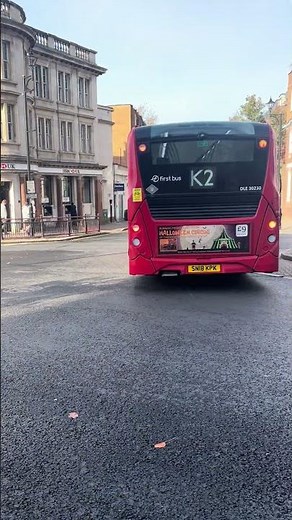 First London K2 Passing Through Surbiton Station - Thursday 30th October 2025 #bus
