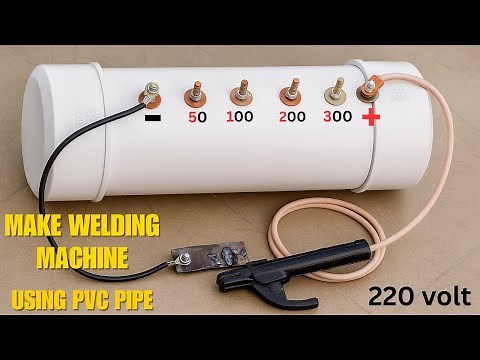 Salt Water Welding Machine 220V DIY – Shocking Experiment