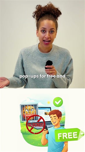 Cookie pop-ups look innocent… but they’re asking to track you. 🍪