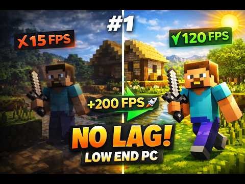 I Found the BEST Minecraft Shader for Low End PC 🔥 NO LAG + 200 FPS! #minecraft #minecraftshaders
