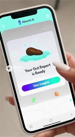 Absorb Al allows for user to scan a picture of their stool samples to get a detailed analysis of the
