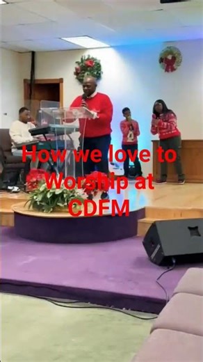 Cdfm Christmas Worship clip #followers #highlights #worshiprecap #christmas2025