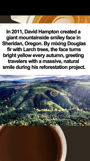 Oregon's Giant Smiley Face: The Forest That Smiles Back