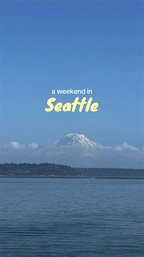 A weekend of exploring Seattle, good food, and fall weather. #seattletiktok #seattle #seattlewashington #pikeplacemarket #seattlewa