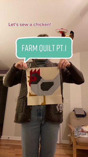 Intricate Chicken Quilt Project - Episode 1