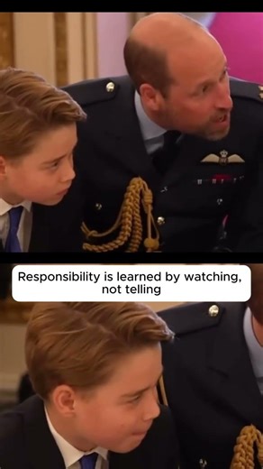 How the Royals Pass Down Duty Without Saying a Word #royalfamily #legacy #shorts