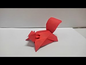 Origami Flying Squirrel - How To Make A Paper Flying Squirrel Step By Step