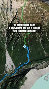 5 hours of steep hiking through New Zealand's Mount Cook National Park led to this incredible alpine refuge at 1800 meters! The Mueller Hut track tested every muscle, but waking up surrounded by the country's highest peaks made every step worth it. What's the most challenging hike you've ever conquered? | Roamdates