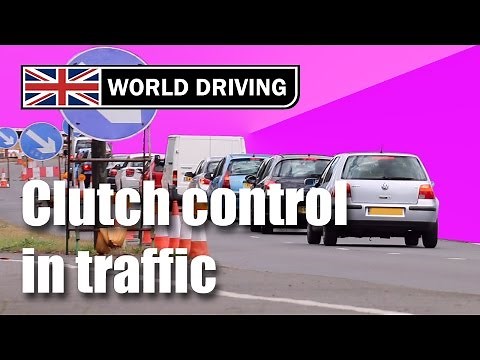 Clutch Control in Traffic - How to Keep a Manual Car Slow